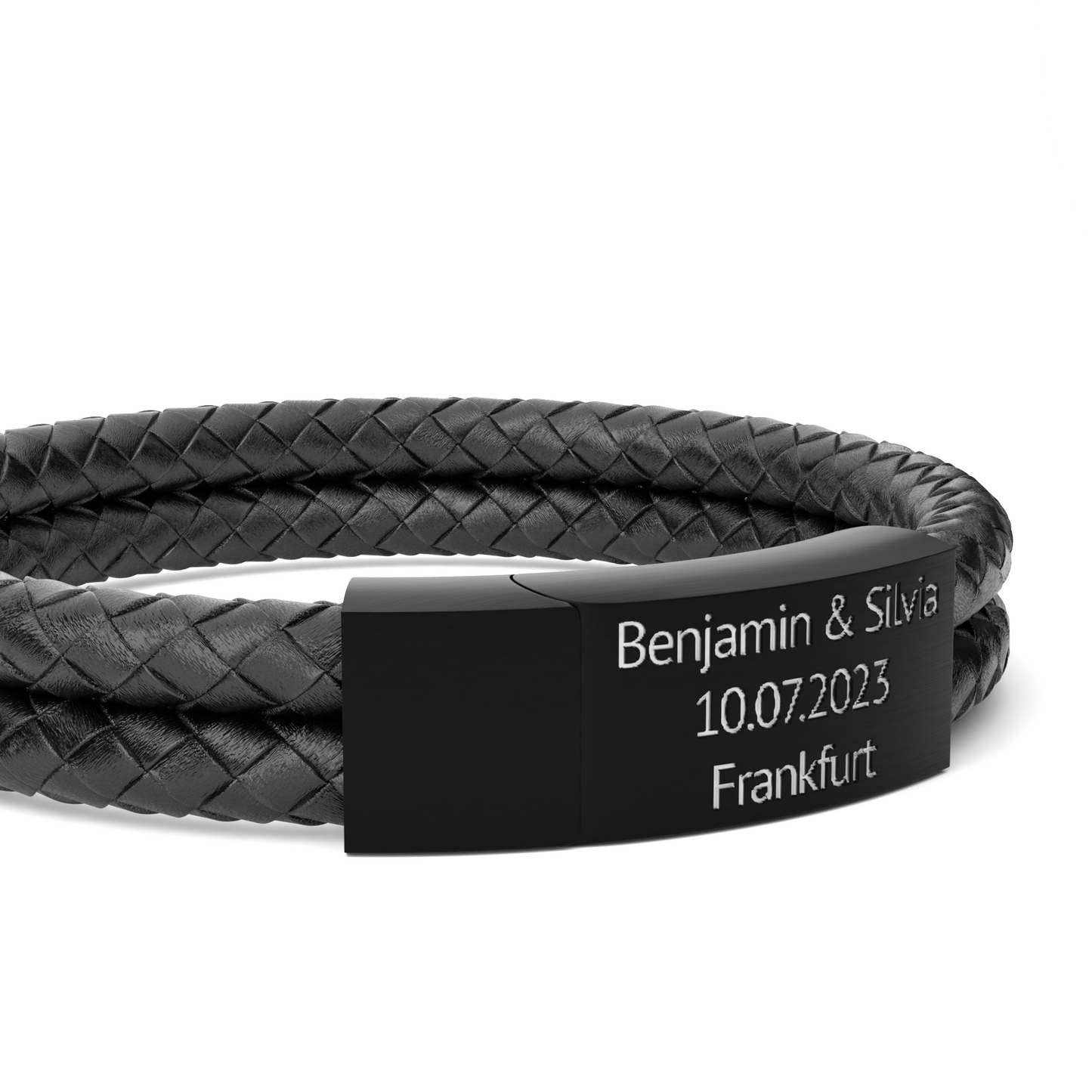 Lederarmband mit Gravur